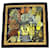 Silk In Hermès Hermes Carre 90 Scarf - Les Legendes de l'Arbre Black  ref.1516069