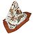 Hermès Foulard in seta marrone Hermes Kare90 Horseback Reprise - vista 2