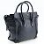 Céline Borsa a mano micro shopper Celine Luggage Nero - vista 3