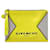 Bolso de mano Givenchy gris y amarillo Castaño Cuero Lienzo  ref.1516206