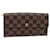 Louis Vuitton Portefeuille Sarah Brown Cloth  ref.1516304