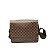 Bolsa transversal Shelton MM Damier Louis Vuitton Marrom