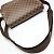 Bolsa transversal Shelton MM Damier Louis Vuitton Marrom - vista 8
