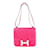 Hermès Hermes Constance 24 Shoulder Bag Pink Leather  ref.1516538