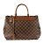 Borsa a mano Louis Vuitton Greenwich Marrone
