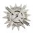 Louis Vuitton Silver Compass Brooch