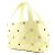 Valentino Roman Studs gesteppte Tote-Tasche Golden Gelb - Ansicht 2