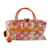 Sac à main Louis Vuitton Weekender PM Monogram Pulp Cuir Toile Marron Multicolore  ref.1516896