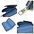 Portafoglio verticale Zippy Taurillon Louis Vuitton Blu - vista 3