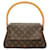 Louis Vuitton Monogram Mini Looping Handbag Brown Patent leather  ref.1516972