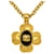 Collier Pendentif Coco Mark en Pierre Chanel Métal Noir  ref.1516992