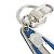 Portachiavi Mascotte Porto Clé Louis Vuitton Bianco Blu - vista 3