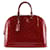 Sac à main Alma GM Louis Vuitton Cuir vernis Rouge  ref.1517080