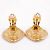 Timeless Orecchini vintage placcati in oro Chanel - vista 4
