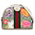 Bolso cruzado Dome Ophidia en GG Supreme Flora marrón de Gucci Castaño Cuero  ref.1517296