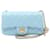 Blue Chanel Mini Rectangular Lambskin Pearl Crush Flap Crossbody Bag Leather  ref.1517344