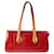 Louis Vuitton Rosewood Cuir vernis Rouge  ref.1517464