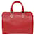 Louis Vuitton Speedy 35 Cuir Rouge  ref.1517817