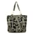 Chanel By Sea Line Tote Bag Black Cream Cloth Plastic  ref.1517968