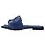 Sandalo piatto Lido Bottega Veneta blu - vista 3