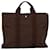 Hermès Fourre tout Brown Cloth  ref.1518501