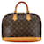 Louis Vuitton Alma Marrom Lona  ref.1518514