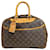 Bolso de mano Monogram Deauville Louis Vuitton Castaño Charol  ref.1518785