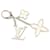 Louis Vuitton Silver Fleur de Monogram Bag Charm Silvery Metal  ref.1518886