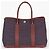 Hermès Borsa Tote TPM Hermes Garden Rosso - vista 3