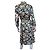 Clements Ribeiro Langes Knopfkleid aus Polyester Mehrfarben - Ansicht 2
