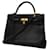 Hermès Hermes Kelly 35 Handbag Black Diamond  ref.1519211