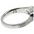 Autre Marque Pt900 Smaragd Katzenauge Ring mit Diamanten, Größe 12 Grün - vista 2