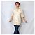 Giacca bianca lunga in lana vintage anni '80 Guy Laroche Bianco - vista 8