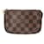 Pochette Accessoires Damier Louis Vuitton Toile Marron Damier ebène  ref.1519779