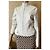 Louis Vuitton Lederjacke Bikerjacke Weiß - Ansicht 5