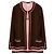 Chanel von Karl Lagerfeld 05A 2005 Kaschmir-Cardigan und Oberteil Mehrfarben