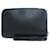 Louis Vuitton Taiga Baikal Clutch Bag Black Leather  ref.1520079