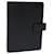 LOUIS VUITTON Epi Agenda MM Couverture de Planificateur de Jour Noir R20042 LV Auth am6431 Cuir  ref.1520228