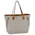 LOUIS VUITTON Bolsa Tote Neverfull MM Damier Azur N41605 LV Auth 80795  ref.1520322