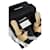 Chanel Mules Schwarz Beige Lammfell