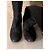 Botas Chanel de cuero negro - vista 12