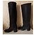 Botas Chanel de cuero negro - vista 4