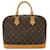 Louis Vuitton Alma Marrone Tela  ref.1520688