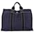 Hermès Hermes Navy Cotton Fourre Handbag Blue  ref.1520970