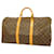 Louis Vuitton Keepall 50 Marrom Lona  ref.1521035