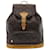 Louis Vuitton Montsouris Marrone Tela  ref.1521158