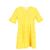 Sandro Mini-Kleid mit Rundhalsausschnitt aus gelbem Polyester Kamel - Ansicht 4