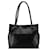 Timeless Chanel Coco Mark Handbag Tote Bag Black Leather  ref.1522004