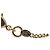 Collana Chanel Coco Mark Mademoiselle Heart Nero Bianco D'oro - vista 2