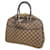 Louis Vuitton Damier Deauville Handbag Damier ebene Cloth  ref.1522248